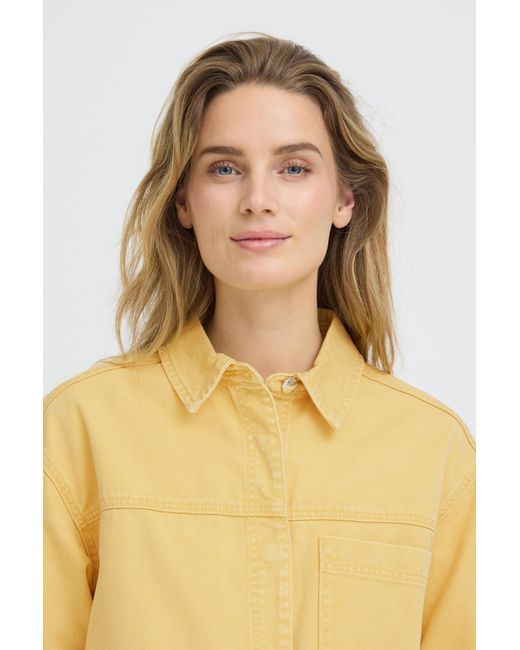 Pulz Yellow Bluse Vimarcella