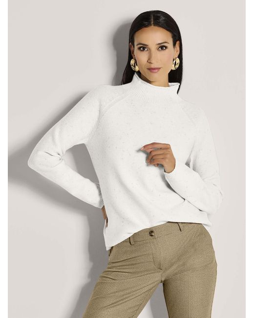 Madeleine White Pullover