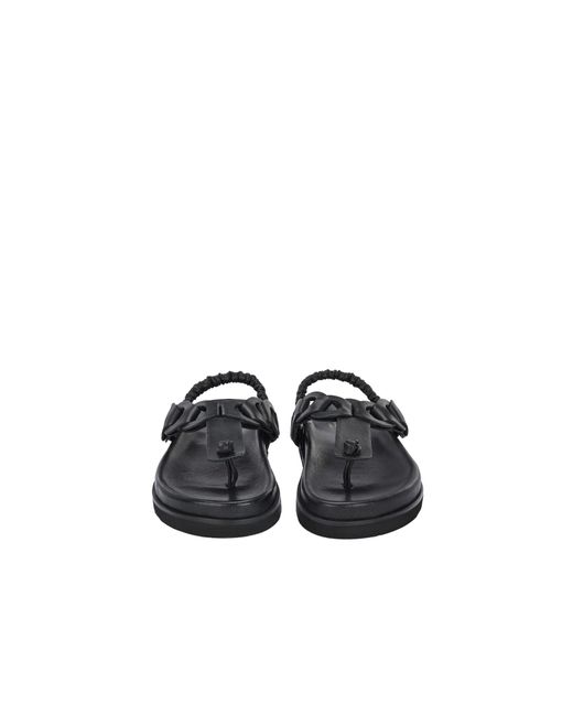 CRICKIT Black Sandale