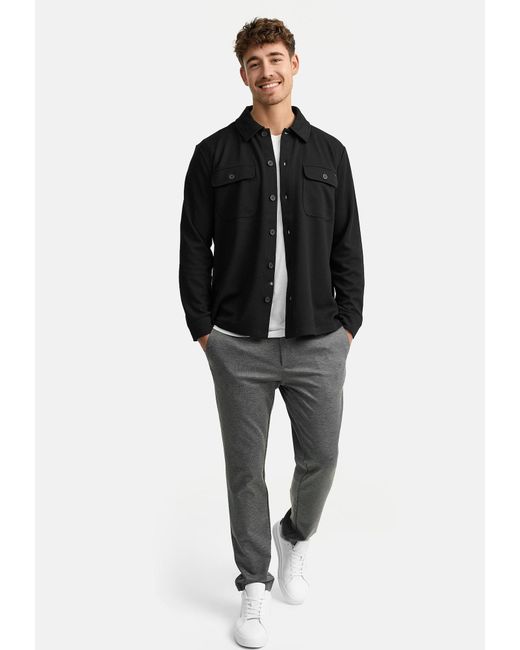 INDICODE Hemd Nello in Black für Herren