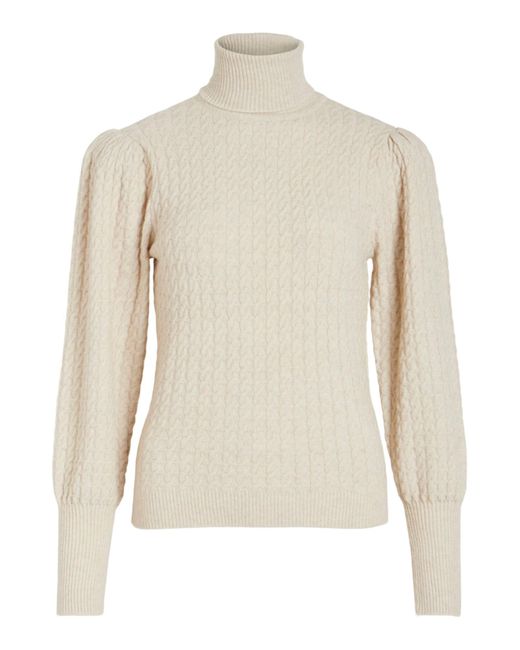 Vila White Pullover Depan