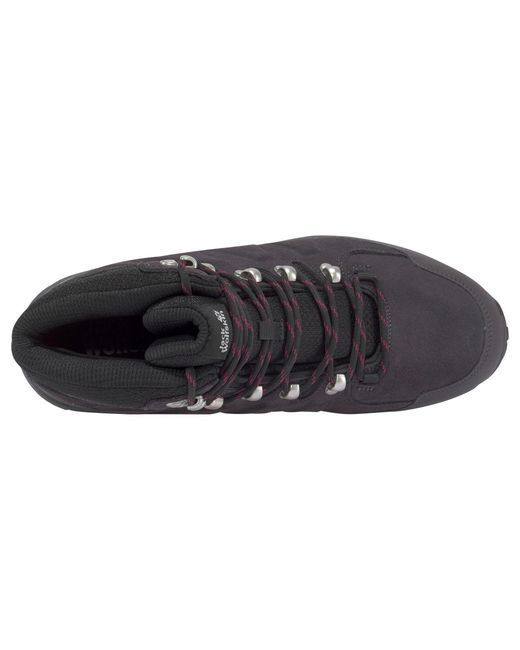 Jack Wolfskin Black Wanderschuh Refugio