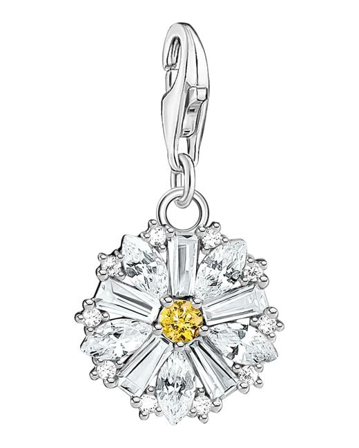 Thomas Sabo White Anhänger Lovely Daisy