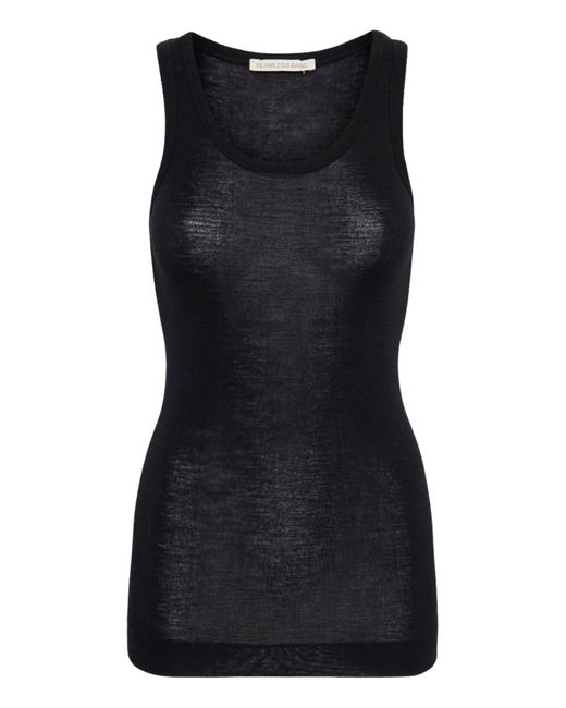 Seamless Basic Black Top Isa