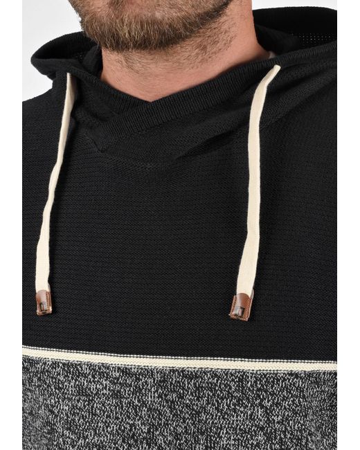 INDICODE Pullover Lynde in Black für Herren