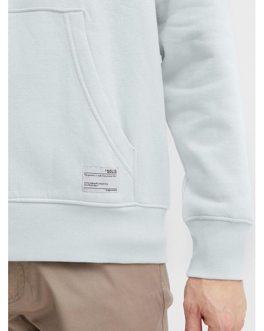 Solid Sweatjacke Lenz in Blue für Herren