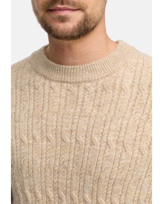 JEFF Pullover Jfmicah in Natural für Herren