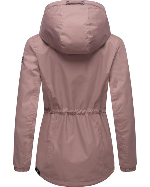 Ragwear Red Funktionsjacke 'Danka'