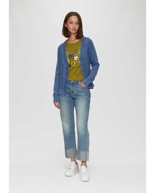 S.oliver Blue Strickjacke