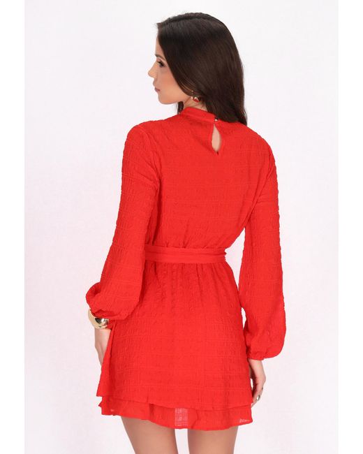 faina Red Kleid