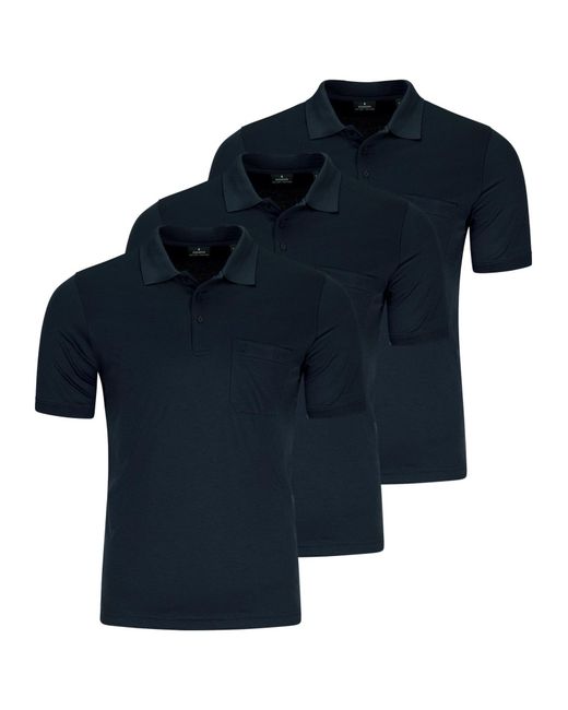 RAGMAN Shirt Basic in Blue für Herren