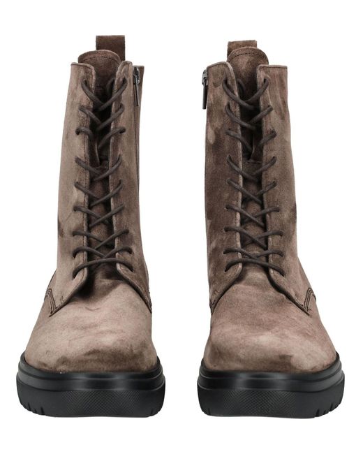 LLOYD SELECTED Brown Schnürstiefel