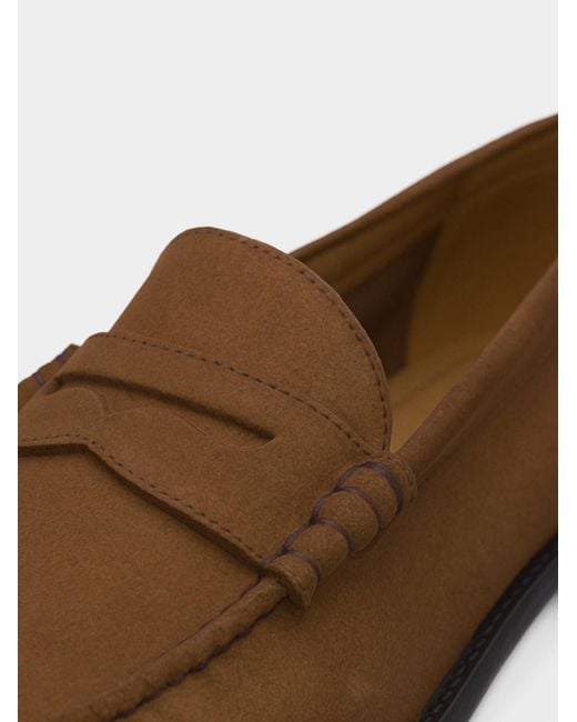Boss Slipper Tevan in Brown für Herren