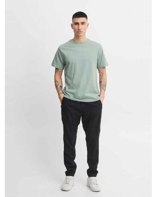 Solid T-Shirt Cadel in Green für Herren
