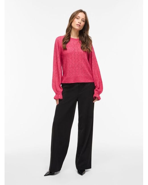 Vila Pink Pullover Visalsa
