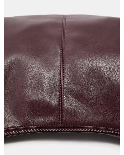 Pull&Bear Purple Schultertasche