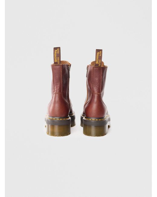 Dr. Martens Brown Schnürstiefelette Jadon