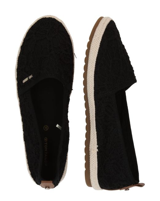 Tom Tailor Black Slipper