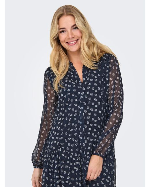 ONLY Blue Kleid 'Onlemilie'