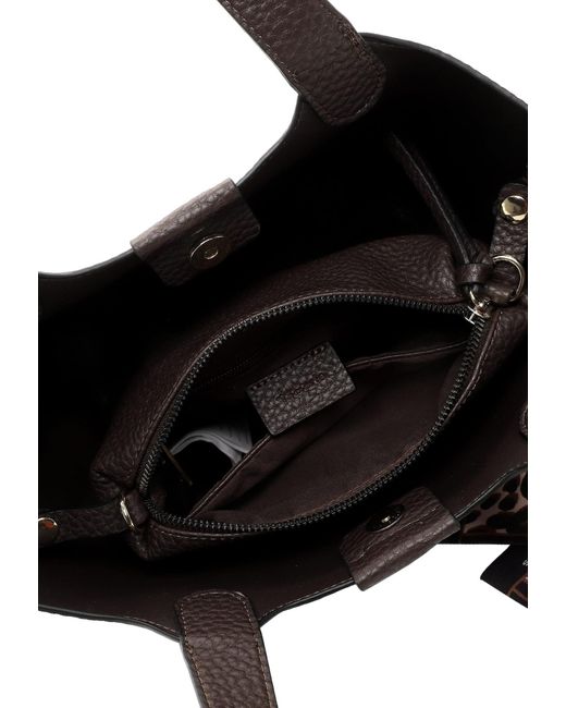 Tamaris Black Shopper Tas Georgia
