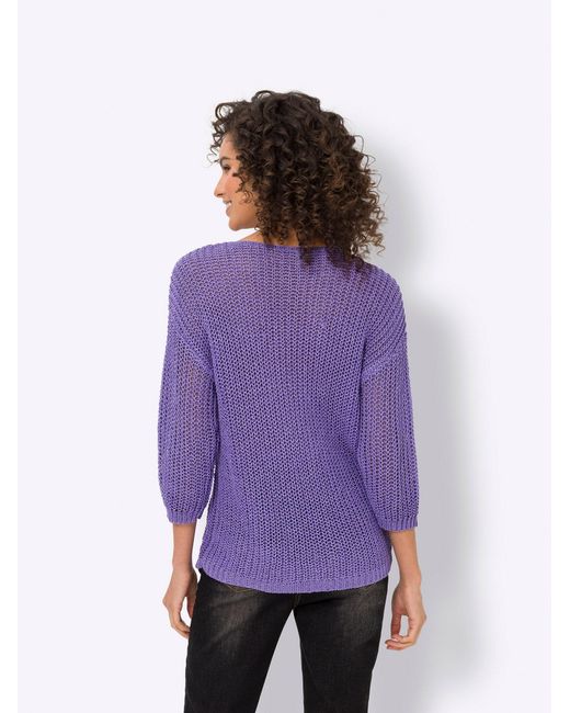 heine Purple Pullover
