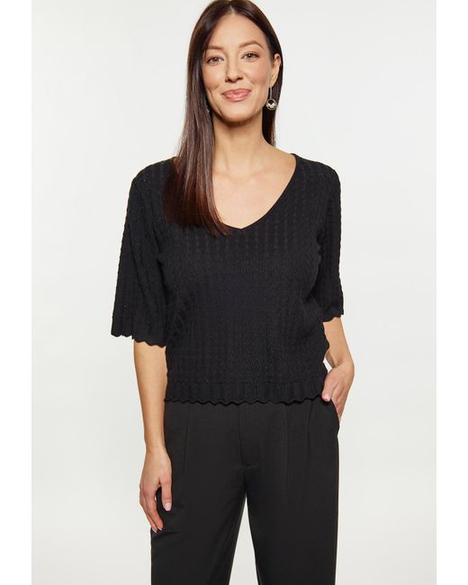 Usha Black Pullover