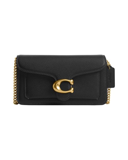 COACH Black Umhängetasche Tabby