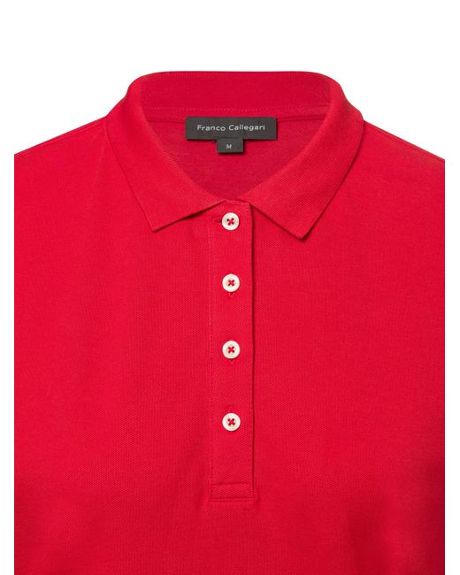 Franco Callegari Red Poloshirt