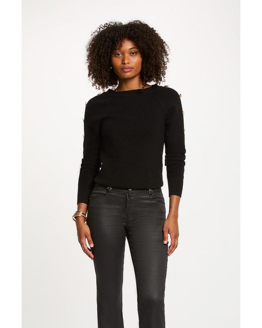 Morgan Black Pullover Tecna
