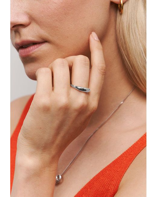 Stilnest White Ring