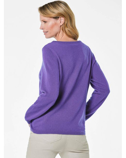 Goldner Purple Pullover