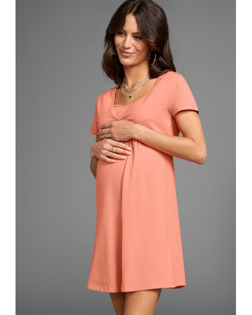 Neun Monate Pink Kleid