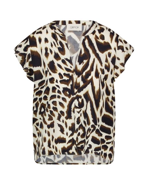 Cartoon White Bluse