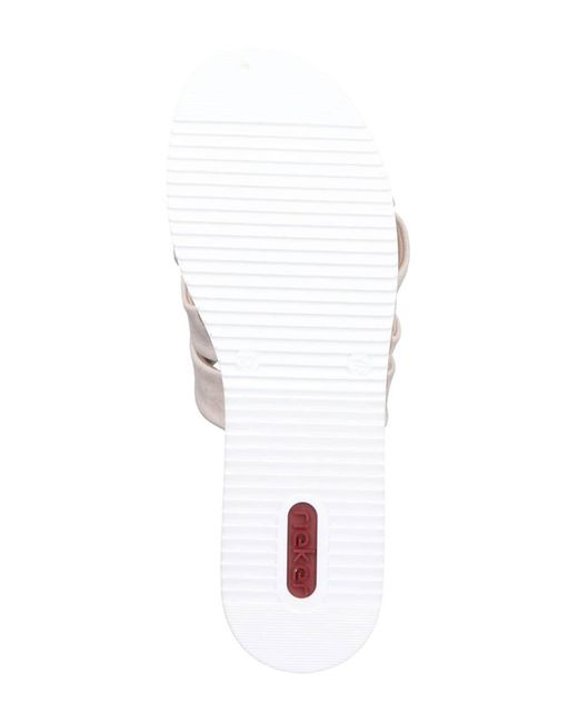 Rieker White Pantolette