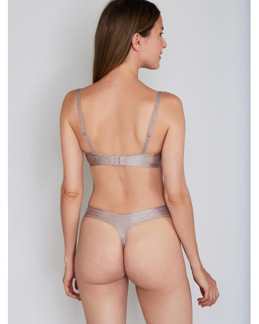 Joop! Gray String Glamour Thong