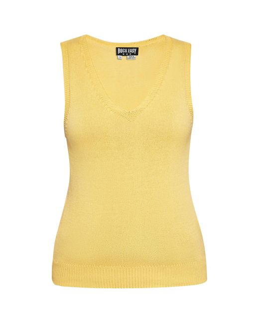 ROCKEASY Yellow Top