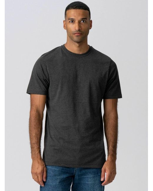 TeeShoppen T-Shirt Basic in Blue für Herren