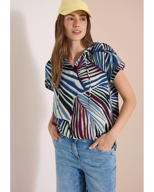 Cecil Blue Bluse