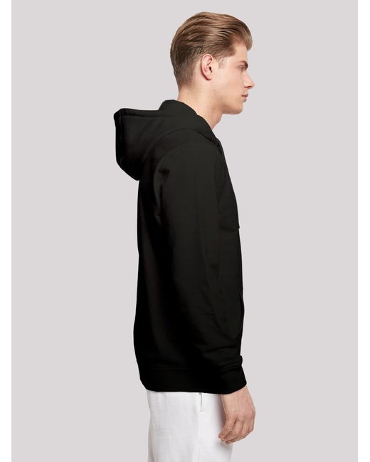 F4NT4STIC Sweatshirt Wizard Cat in Black für Herren