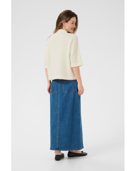 Kaffe White Pullover Kamarina