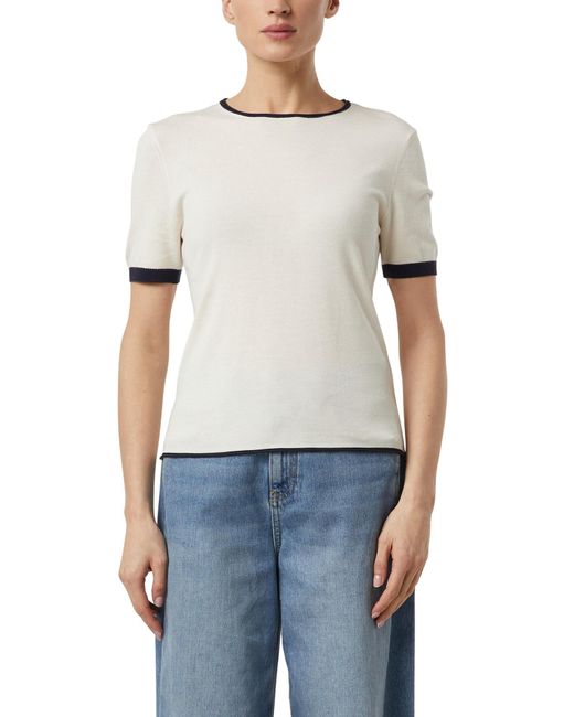 Comma, White Strickpullover