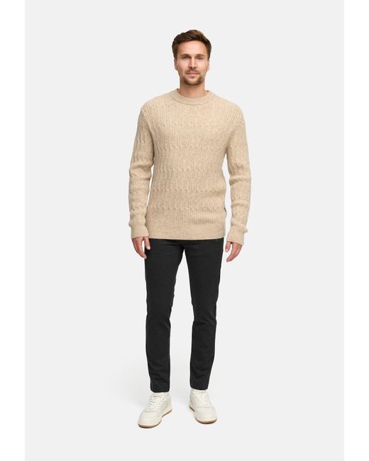 JEFF Pullover Jfmicah in Natural für Herren