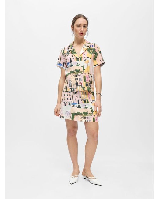 Object White Bluse Objdiva Martha