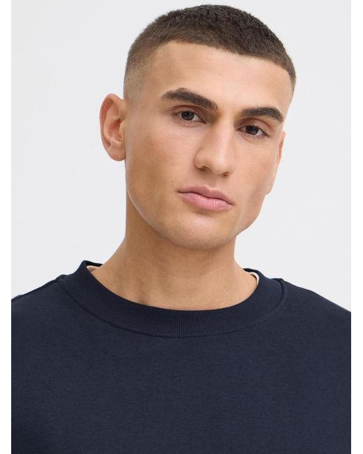 Solid Sweatshirt Lenz in Blue für Herren