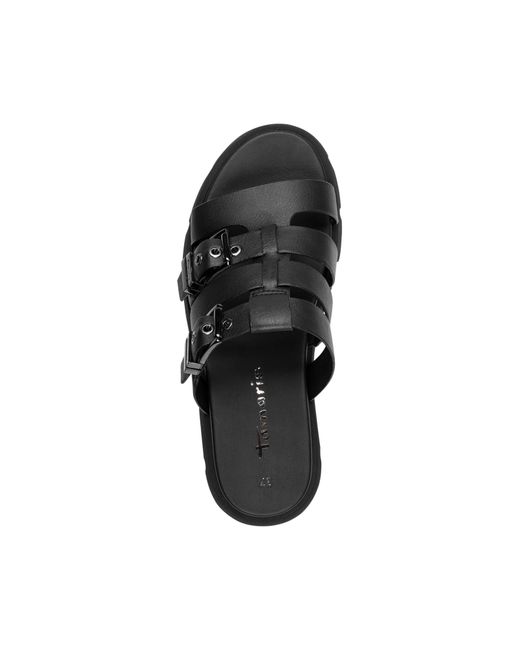 Tamaris Black Sandale