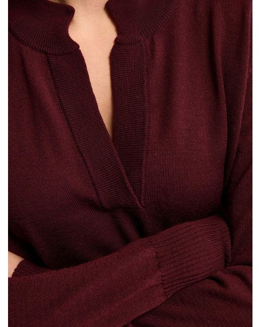Il Lanificio Purple Pullover
