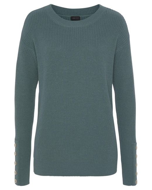 Laura Scott Green Pullover