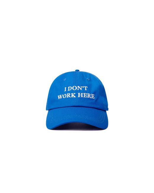 Hatline LAB Blue Cap I Dont Work Here