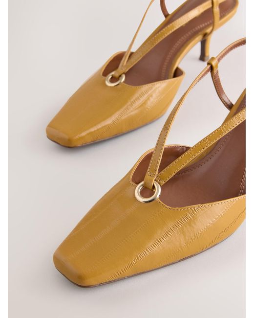 Next Yellow Pumps Forever Comfort