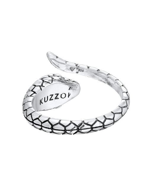 Kuzzoi Ring in White für Herren